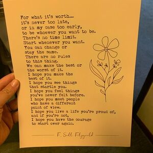 Inspirational Wall‎ Art Print